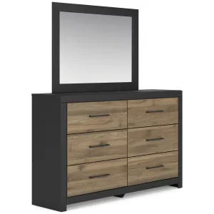 Signature Design by Ashley Vertani Dresser Mirror B2073-31/B2073-36