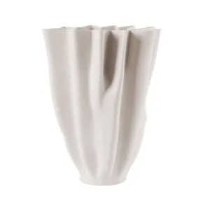 Stacey White Vase | 38cm