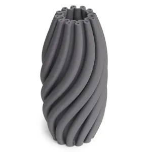 Stella Charcoal Vase | 29cm