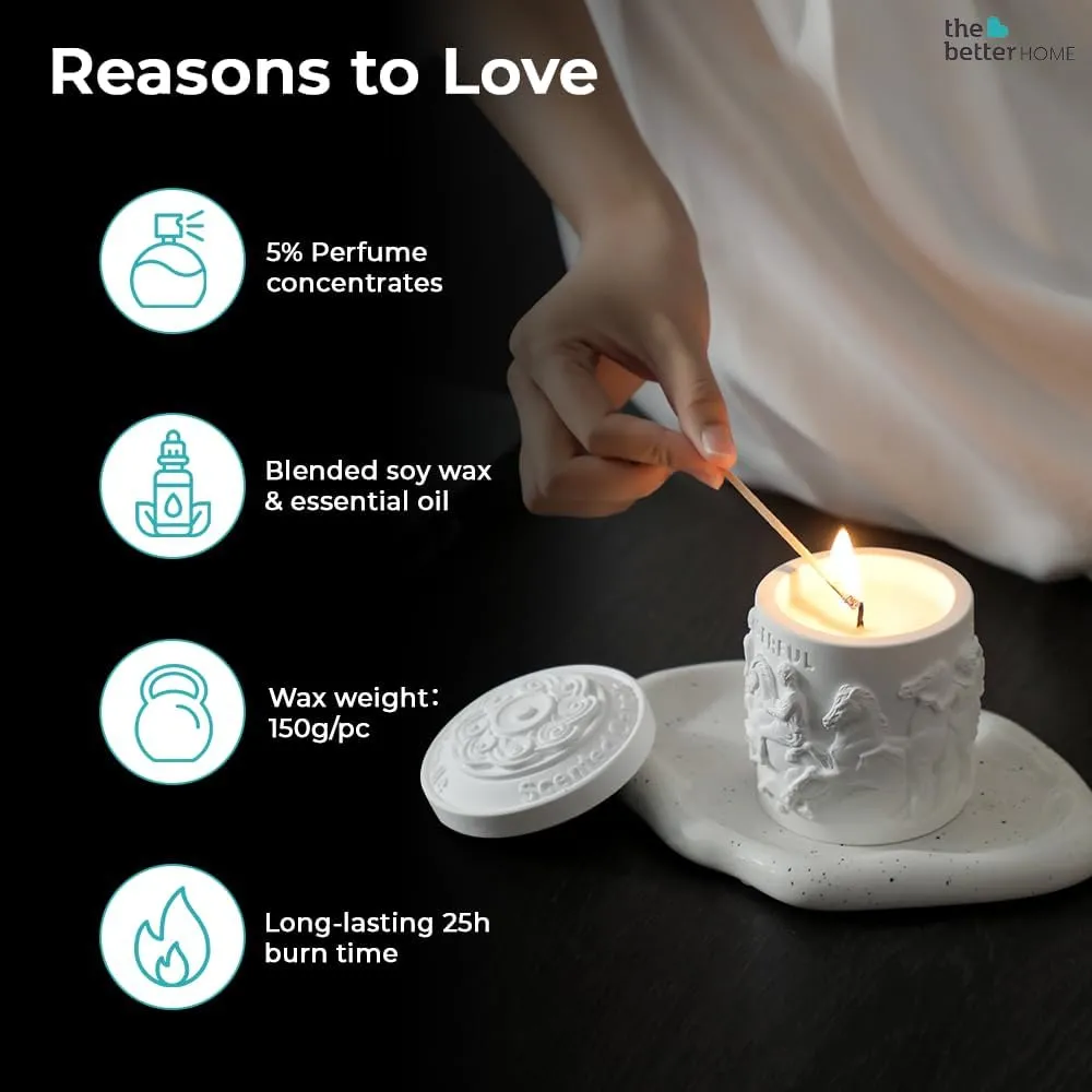 The Better Home Scented Candles 36 Hrs I Home Bedroom Decor I Gift Set I Aroma Candles for Home I Wedding Gifts for Marriage Couple I Valentine Gift for Girlfriend