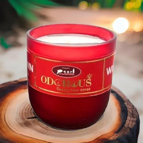 The Decor Affair 1 Pcs Handcrafted Scented Tea Light - Sustainably Sourced and Hand-Poured with Extended Burn Time, Captivating Fragrance to Elevate Your Home Décor (Odorous Fragrance).