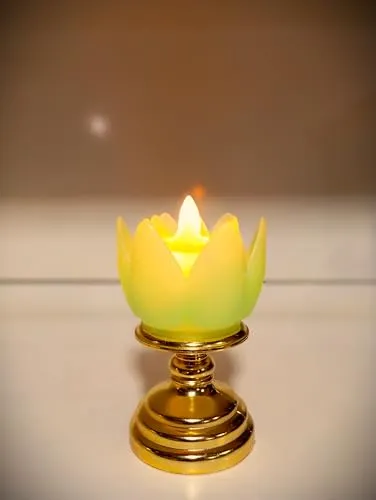 Unique LED Lamp with Moving Flame | Battery Operated LED Light for Home Decoration | Gift for All Occasion| Idhaya Crafts