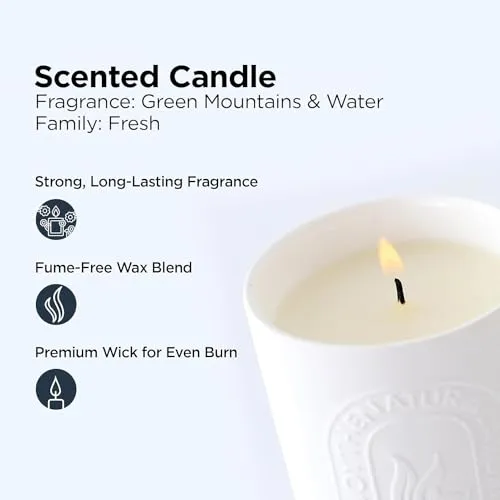 Urbane Home Scented Candles | Fragrance Candles | Candles for Wedding | Candles for Bedroom | Birthday Candles | Valentines Day Gifts Candles | DY-230704A | White