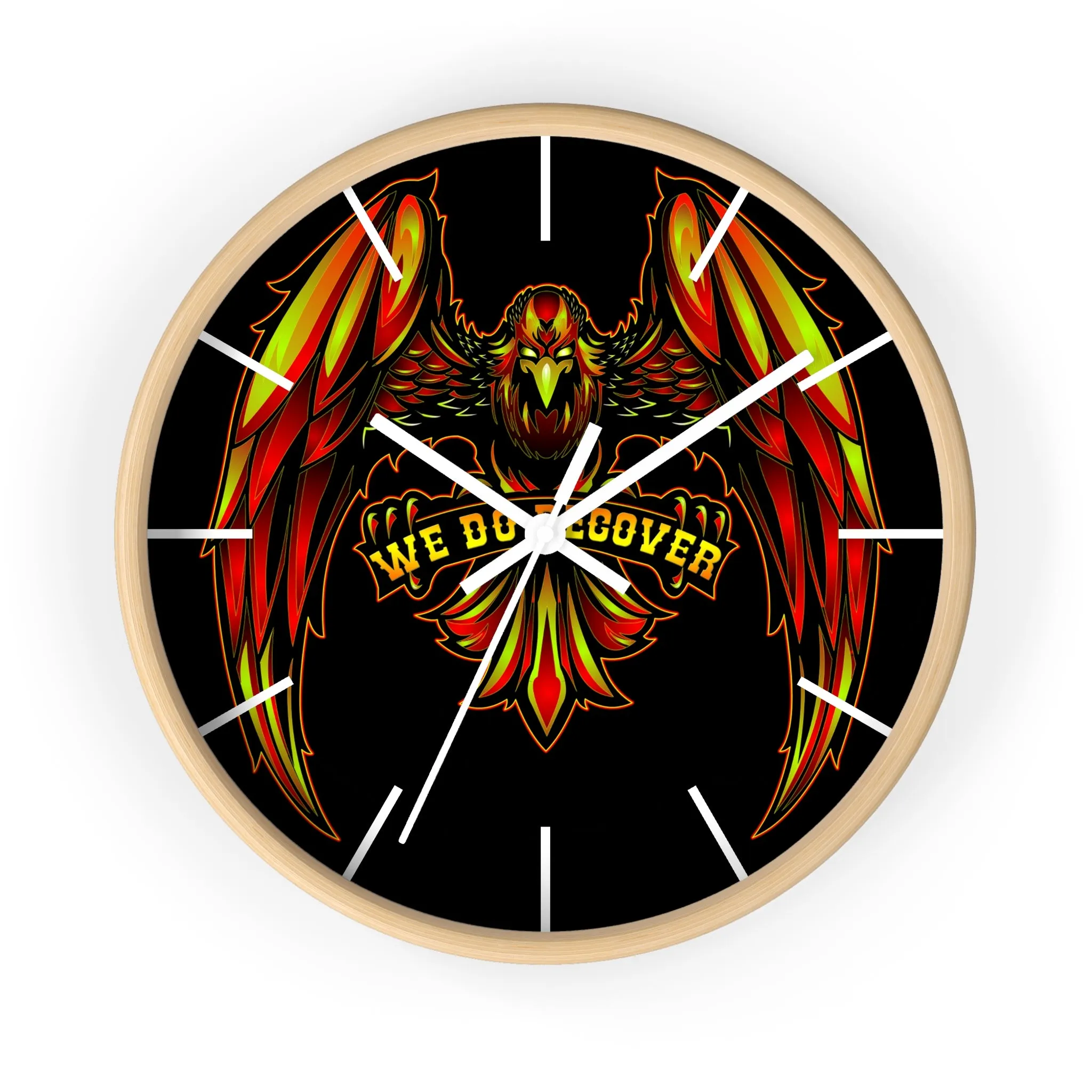 We Recover Eagle  Wall clock