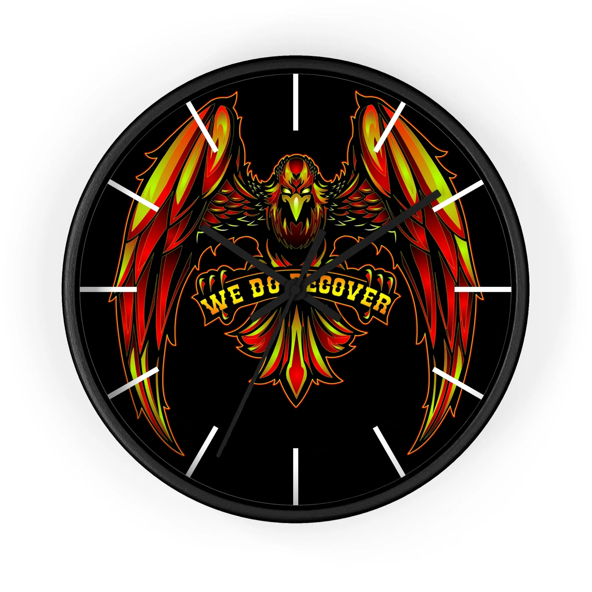 We Recover Eagle  Wall clock