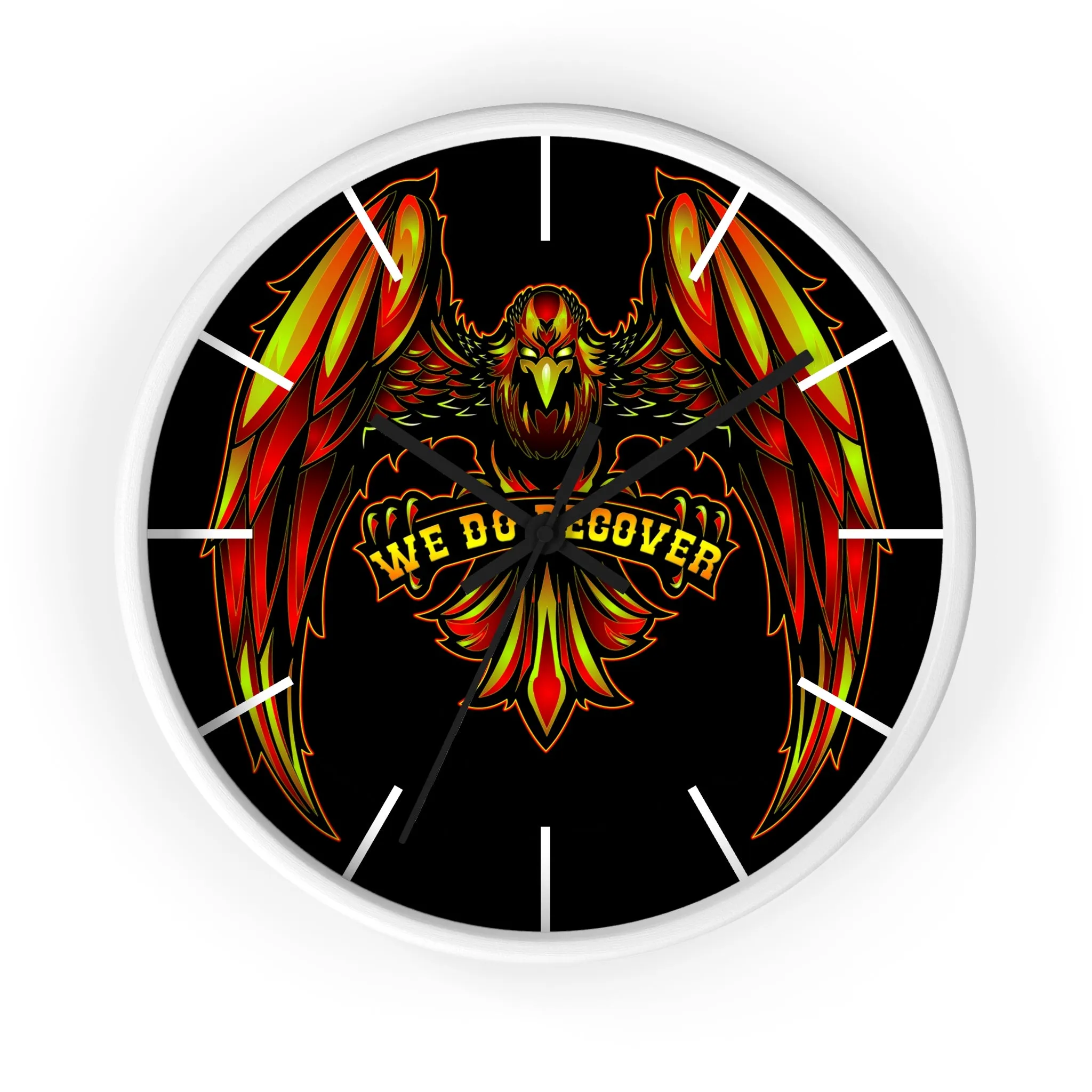 We Recover Eagle  Wall clock