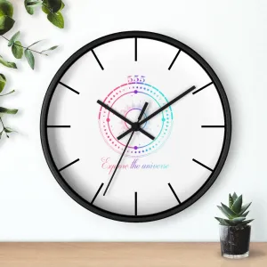 Yoga Spiritual Meditation Wall clock -Change 555 Angel Number