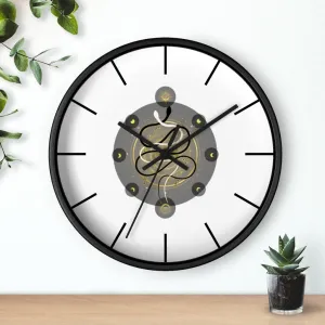 Yoga Spiritual Meditation Wall clock - Harmony 888 Angel Number